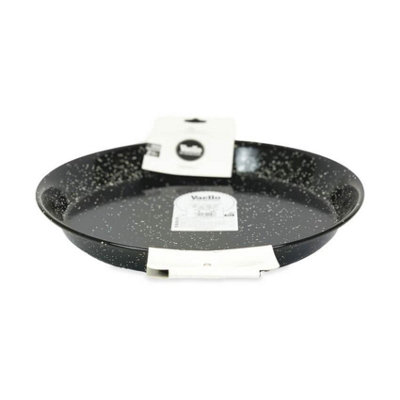 Enamelled Steel Paella Pan With Handles 38cm