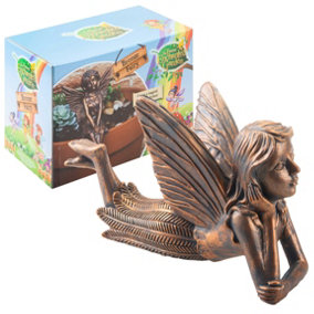 Enchanted Bronze Fairy Garden Ornament