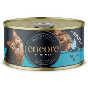 Encore Cat Tin Ocean Fish - 70g (Pack of 16)