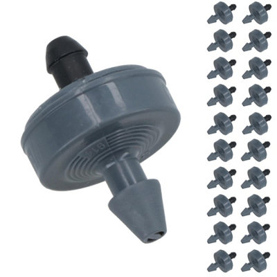 End of Line Pressure Compensating Micro Dripper 4 LPH for 4 + 13mm Pipe ...
