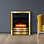 Endeavour Fires Roxby Electric Fire - Brass