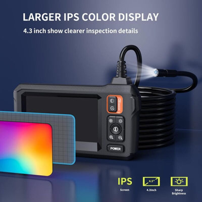 Endoscope, Illuminated Endoscope Camera, 1080P Hd Inspection Camera ...