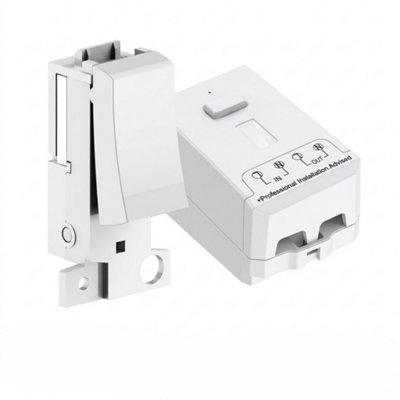 Ener-J 1 Gang Wireless Kinetic Grid Type Switch and 500W Receiver Kit ...