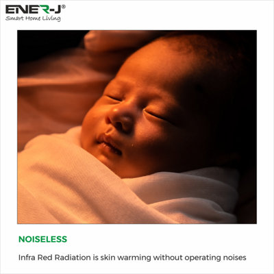 Ener-J 350W Infrared Heating Panel 60x60cm with WiFi Thermostat