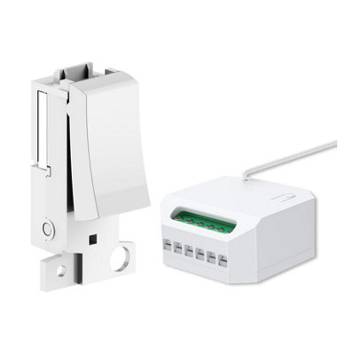 Ener - J Wireless Kinetic 1 Gang Switch and WiFi 5A RF Mini Receiver ...