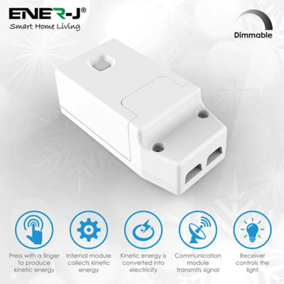 ENER-J WS1039 Max Load 1.5A On Off Dimmable RF No Wi-Fi Receiver