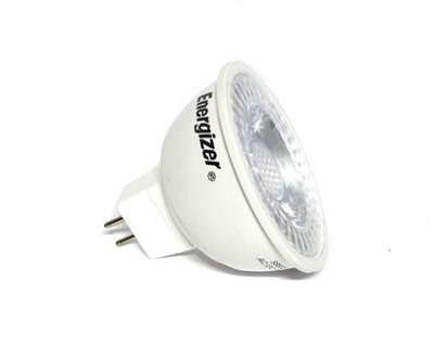 Energizer 12v 3.4w GU5.3 3000k Frosted 36 Degrees MR16 LED Lamp - Warm White