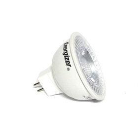 Energizer 12v 4.9w GU5.3 3000k Frosted 36 Degrees MR16 LED Lamp - Warm White