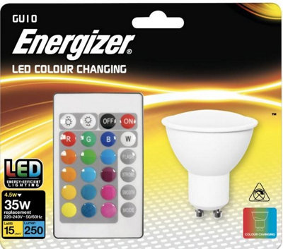 Energizer 4.9w RGBW LED WIFI Smart GU10 Dimmable