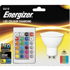 Energizer 4.9w RGBW LED WIFI Smart GU10 Dimmable