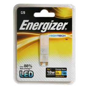 Energizer High Tech LED G9 Light Bulb Warm White (9 x 12cm)