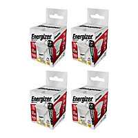Energizer LED GU10 Dimmable Bulb, Warm White 375 lm 4.6W (Pack of 4)