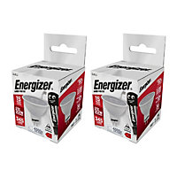Energizer LED GU5.3 (MR16) Non-Dimmable Bulb, Cool White 345 lm 4.5W (Pack of 2)
