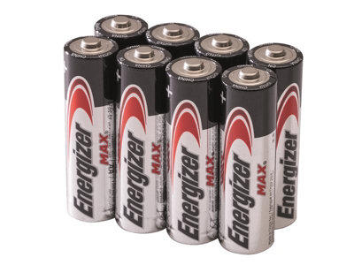 Energizer MAX AA Alkaline Batteries - 4 Pack Plus 4 Free Bonus Batteries for Ultimate Power