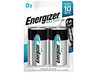 Energizer S13462 MAX PLUS D Alkaline Batteries (Pack 2) ENGMAXPD2