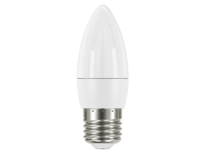 Energizer S13574 LED ES (E27) Opal Candle Non-Dimmable Bulb, Daylight 470 lm 5.2W ENGS13574