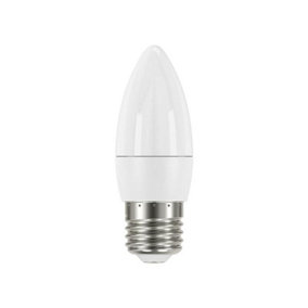 Energizer S13574 LED ES (E27) Opal Candle Non-Dimmable Bulb, Daylight 470 lm 5.2W ENGS13574