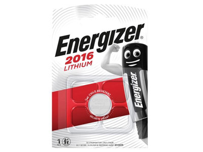 Energizer S350 CR2016 Coin Lithium Battery (Single) ENGCR2016