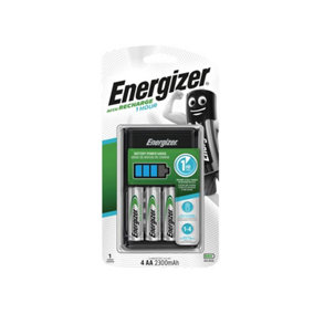 Energizer S623 1 Hour Charger plus 4 x AA 2300 mAh Batteries ENG1HOUR