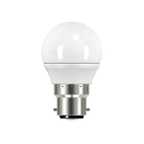 Energizer S8838 LED BC (B22) Opal Golf Non-Dimmable Bulb, Warm White 470 lm 5.2W ENGS8838