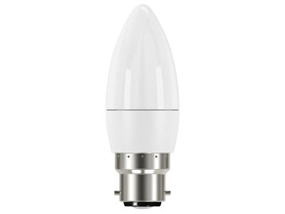 Energizer S8843 LED BC (B22) Opal Candle Non-Dimmable Bulb, Warm White 250 lm 3.3W ENGS8843