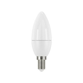 Energizer S8845 LED SES (E14) Opal Candle Non-Dimmable Bulb, Warm White 250 lm 3.3W ENGS8845