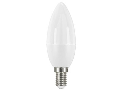 Energizer S8851 LED SES (E14) Opal Candle Non-Dimmable Bulb, Warm White 470 lm 5.2W ENGS8851
