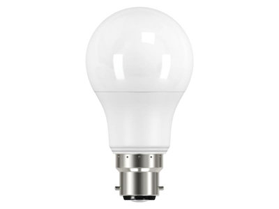 Energizer S8862 LED BC (B22) Opal GLS Non-Dimmable Bulb, Warm White 806 lm 8.2W ENGS8862
