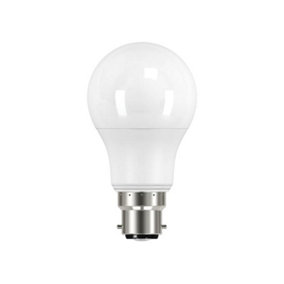 Energizer S8862 LED BC (B22) Opal GLS Non-Dimmable Bulb, Warm White 806 lm 8.2W ENGS8862