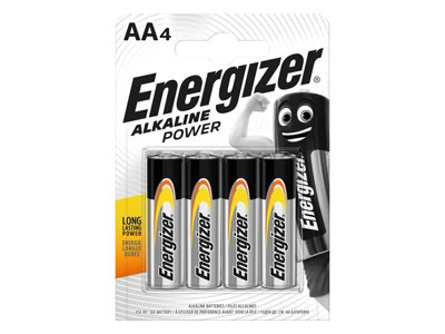 Energizer S8992 AA Cell Alkaline Power Batteries (Pack 4) ENGPOWERAA