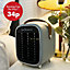 Energy Efficient 1000W Portable Space Heater Grey