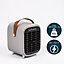 Energy Efficient 1000W Portable Space Heater Grey