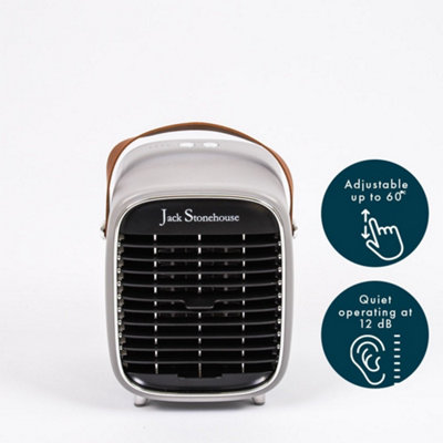 Energy Efficient 1000W Portable Space Heater Grey