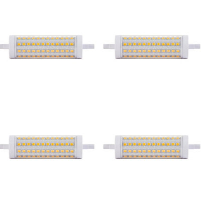 Energy-Efficient 4 Pack of 13W Dimmable R7S LED Light Bulbs - Warm White 3000K - 1700 Lumens