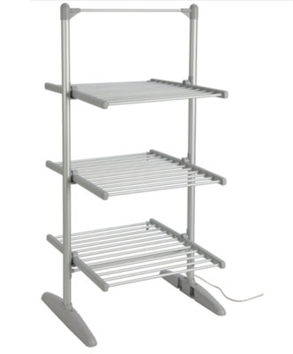 Energy Efficient Heated Electric Clothes Airer - 3 tier