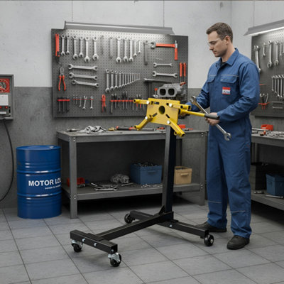 Engine Gearbox Support Stand 1000 lbs 450kg Heavy Duty Swivel Transmission