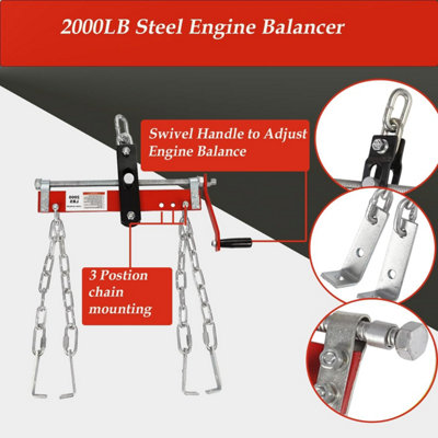 Engine Hoist Leveller 900kg Heavy Duty Adjustable Load Leveler with ...