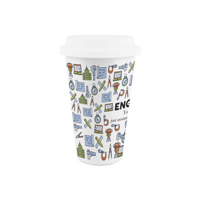 Engineer Ceramic Travel Mug - Novelty Tradies Gifts/New Job Presents ...