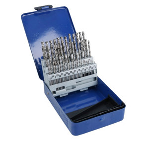 Engineers Fractional Drill Bit Set HSS 1-6mm in 0.1mm Increments 51pc