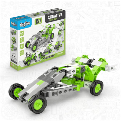 Engino: Creative Builder - 30 Multi-Model Motorised Construction Toy - 7yrs+
