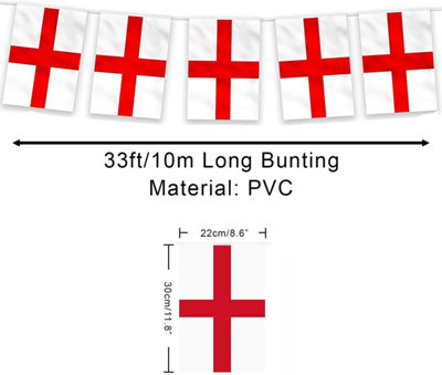 England Flag St George Bucket Hat [56397] - Party Superstore