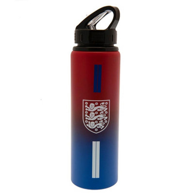 England FA Crest Aluminium Bottle Red/Blue/White (One Size)