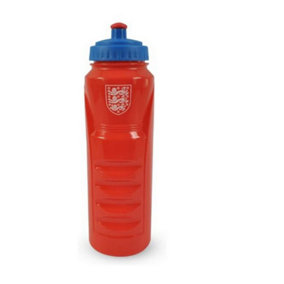 England FA Crest Plastic Water Bottle Red/Blue/White (One Size)