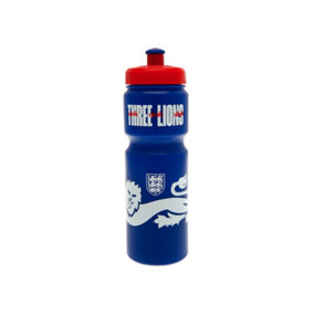 England FA Plastic 750ml Water Bottle Blue/White (One Size)