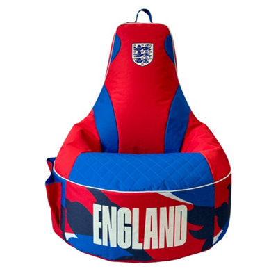England Football Club Large XL Gamer Beanbag Chair Red