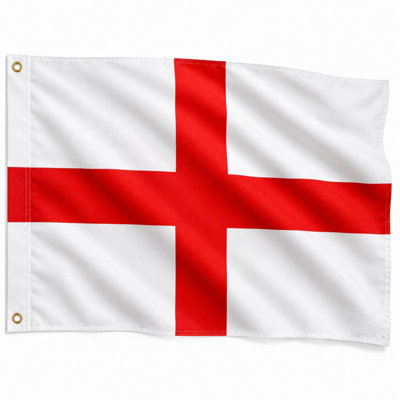 England St George Cross Flag 5x3 ft, Polyester National Flag with Brass ...