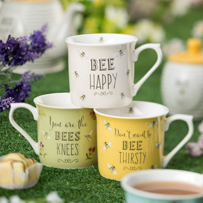 English Tableware Co. Bee Thirsty Mug Yellow