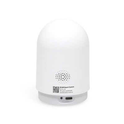 Engo White Ecam Indoor Security Camera With Wifi - 360 - Motion