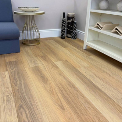 Engrave Light Walnut LVT Luxury Vinyl Flooring Plank 7003 (4.59m²)