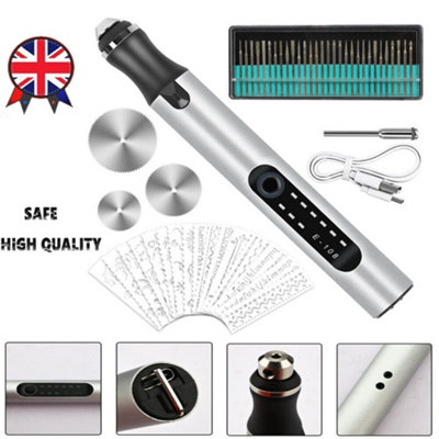 Engraving Carving Pen DIY Metal Wood Machine Hand Tool Mini Electric ...